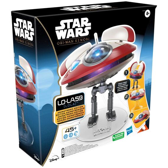 Figurka elektroniczna Star Wars Obi-Wan Kenobi -  LO-LA59 (Lola) Animatronic Edition- Zdjęcie 16