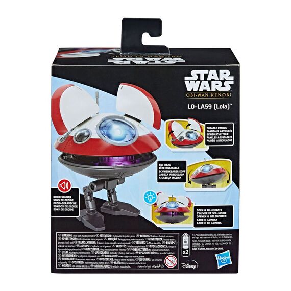 Figurka elektroniczna Star Wars Obi-Wan Kenobi -  LO-LA59 (Lola)- Zdjęcie 32