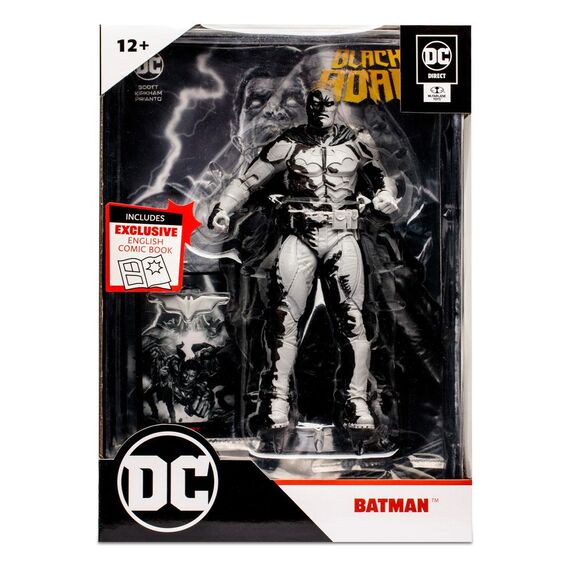 Figurka DC Direct Black Adam - Batman Line Art Variant (Gold Label) (SDCC)- Zdjęcie 3
