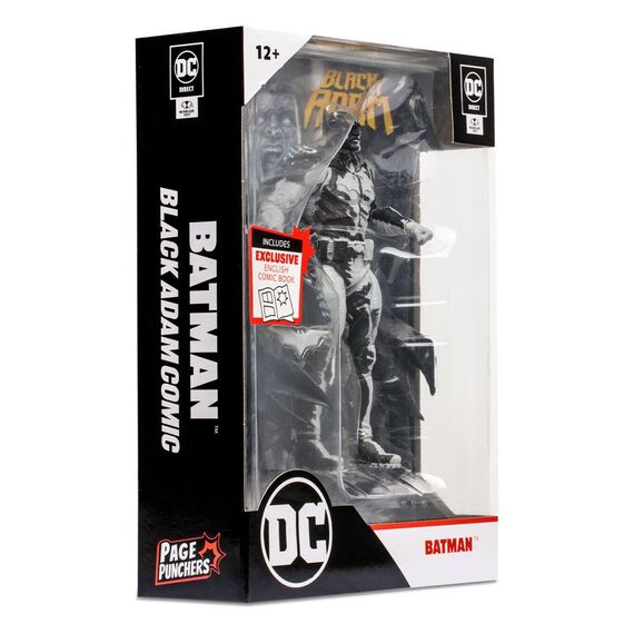 Figurka DC Direct Black Adam - Batman Line Art Variant (Gold Label) (SDCC)- Zdjęcie 4