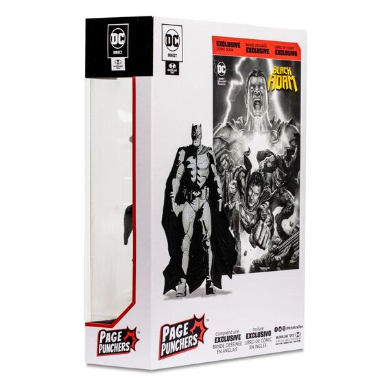 Figurka DC Direct Black Adam - Batman Line Art Variant (Gold Label) (SDCC)- Zdjęcie 5