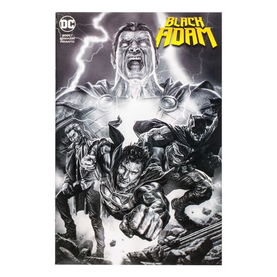 Figurka DC Direct Black Adam - Batman Line Art Variant (Gold Label) (SDCC)- Zdjęcie 8