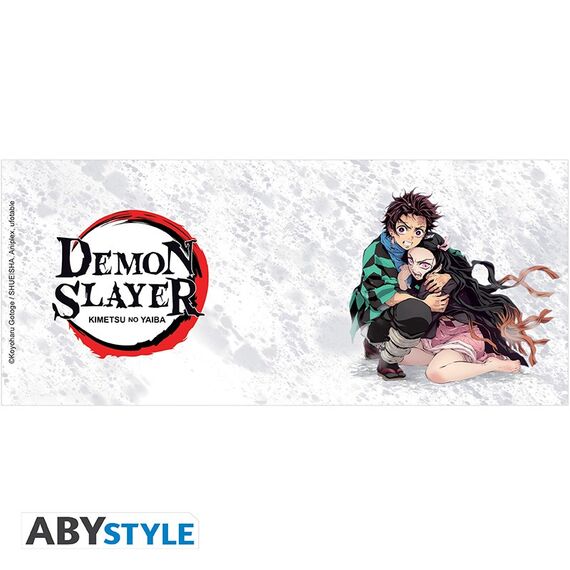 Kubek Demon Slayer - Tanjiro & Nezuko (320 ml)- Zdjęcie 3