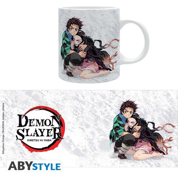 Kubek Demon Slayer - Tanjiro & Nezuko (320 ml)- Zdjęcie 5