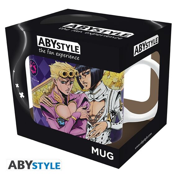 Kubek JoJo's Bizarre Adventure - Giorno & Bruno (320 ml)- Zdjęcie 4