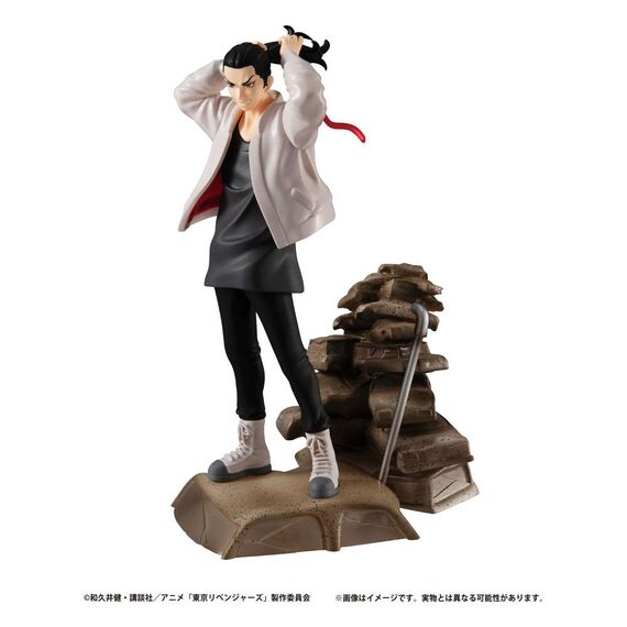 Zestaw czterech figurek Tokyo Revengers Petitrama Series - Toman Heroic Scenes- Zdjęcie 3