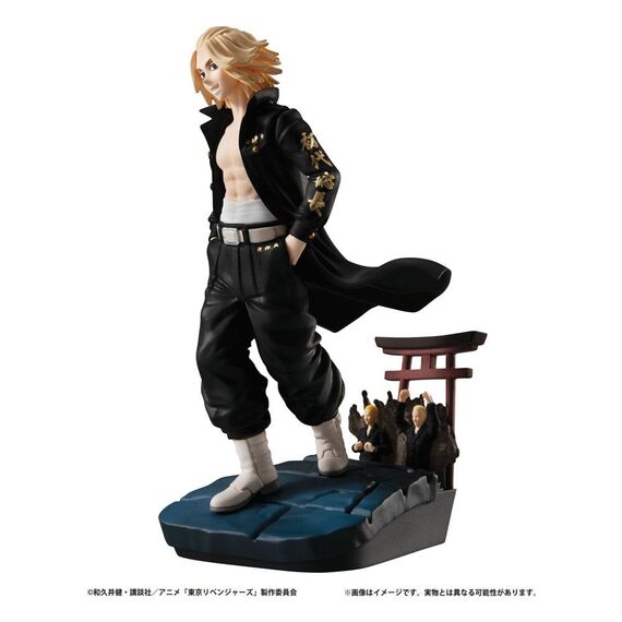Zestaw czterech figurek Tokyo Revengers Petitrama Series - Toman Heroic Scenes- Zdjęcie 7