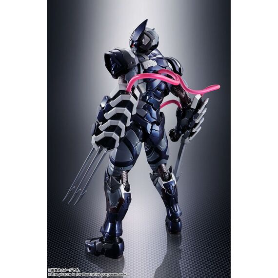 Figurka Tech-On Avengers S.H. Figuarts - Venom (Symbiote Wolverine)- Zdjęcie 3