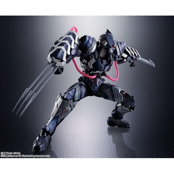 Figurka Tech-On Avengers S.H. Figuarts - Venom (Symbiote Wolverine)- Zdjęcie 5