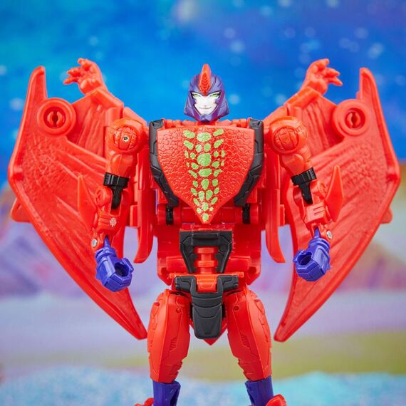 Figurka Transformers Generations Legacy Buzzworthy Bumblebee Deluxe Class - Evil Predacon Terrorsaur- Zdjęcie 4