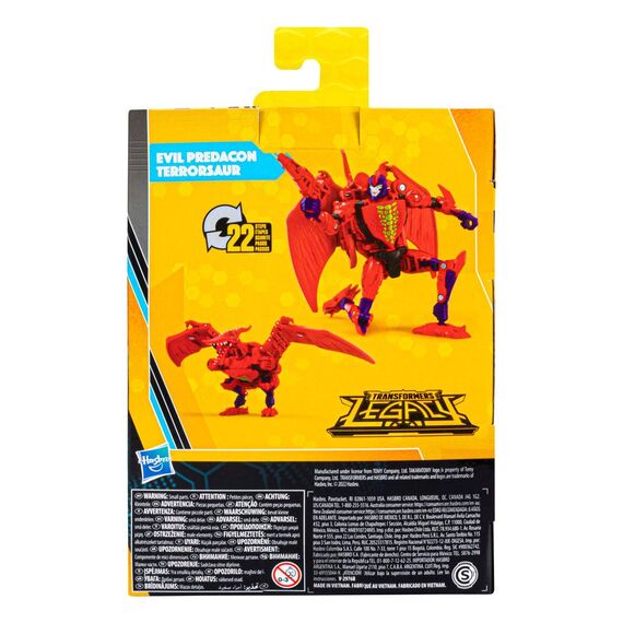 Figurka Transformers Generations Legacy Buzzworthy Bumblebee Deluxe Class - Evil Predacon Terrorsaur- Zdjęcie 6