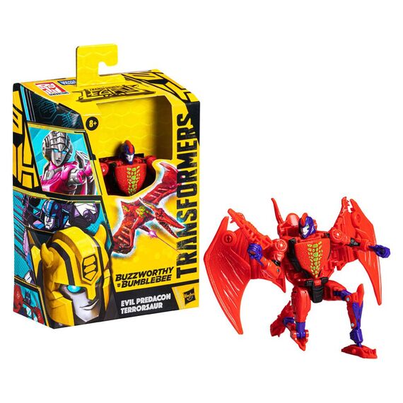 Figurka Transformers Generations Legacy Buzzworthy Bumblebee Deluxe Class - Evil Predacon Terrorsaur- Zdjęcie 7