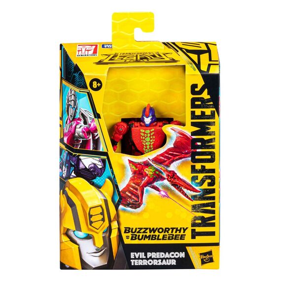 Figurka Transformers Generations Legacy Buzzworthy Bumblebee Deluxe Class - Evil Predacon Terrorsaur- Zdjęcie 9