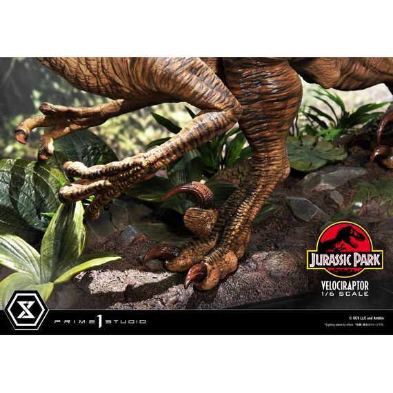 Figurka Jurassic Park Legacy Museum Collection 1/6 Velociraptor Attack- Zdjęcie 8