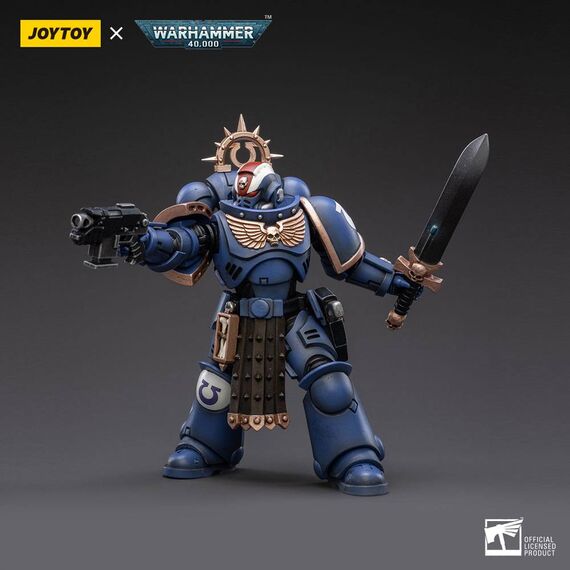 Figurka Warhammer 40k 1/18 Space Marines (Ultramarines) - Primaris Lieutenant Amulius- Zdjęcie 2