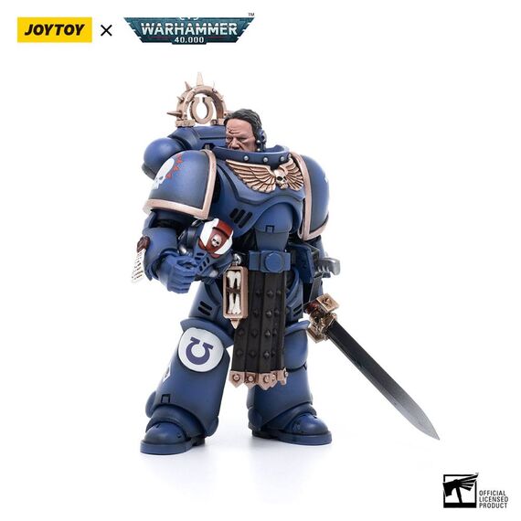 Figurka Warhammer 40k 1/18 Space Marines (Ultramarines) - Primaris Lieutenant Amulius- Zdjęcie 4