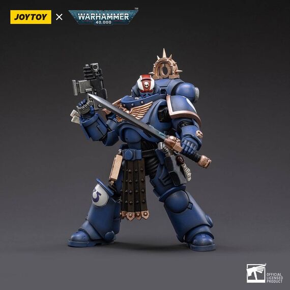 Figurka Warhammer 40k 1/18 Space Marines (Ultramarines) - Primaris Lieutenant Amulius- Zdjęcie 5
