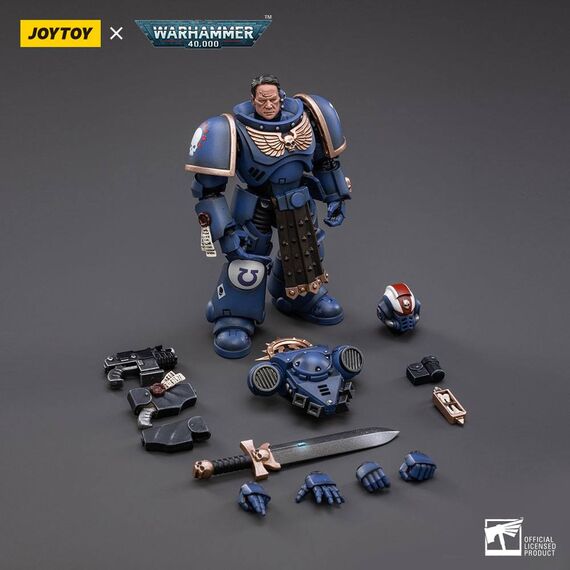 Figurka Warhammer 40k 1/18 Space Marines (Ultramarines) - Primaris Lieutenant Amulius- Zdjęcie 7