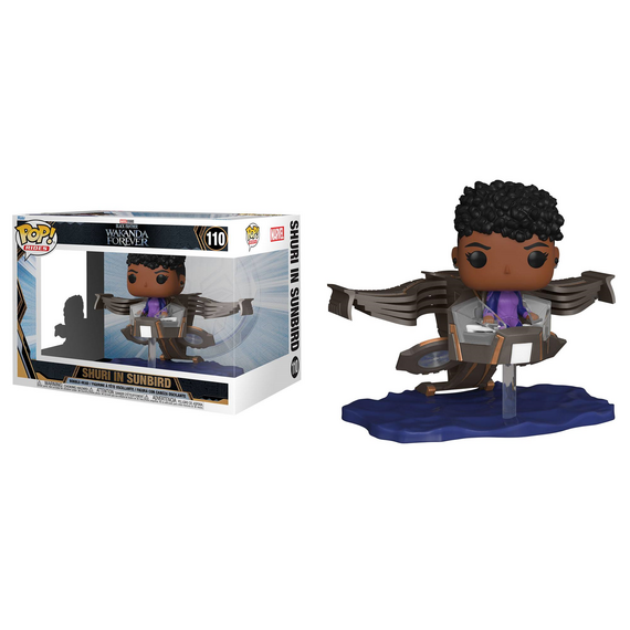 Figurka Black Panther: Wakanda Forever POP! Rides Super Deluxe - Shuri in Sunbird