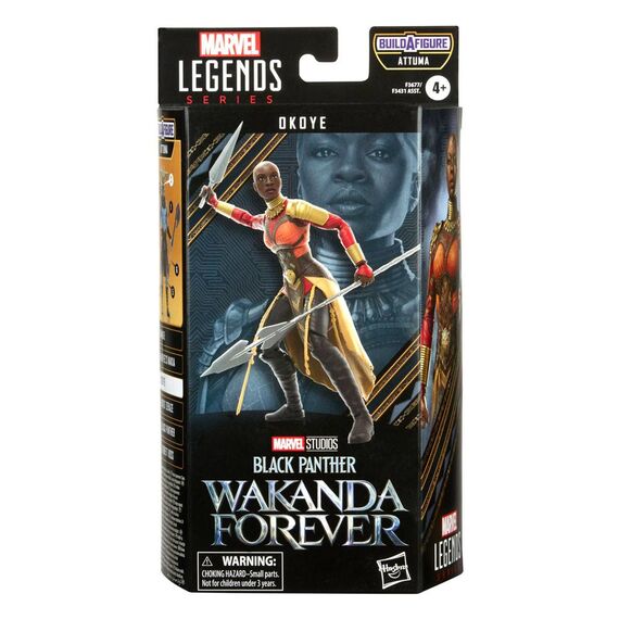Figurka Marvel Legends Black Panther Wakanda Forever - Okoye (BAF Attuma)- Zdjęcie 6
