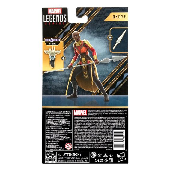 Figurka Marvel Legends Black Panther Wakanda Forever - Okoye (BAF Attuma)- Zdjęcie 7