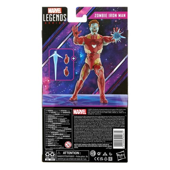 Figurka What If...? Marvel Legends - Zombie Iron Man (BAF: Khonshu)- Zdjęcie 6