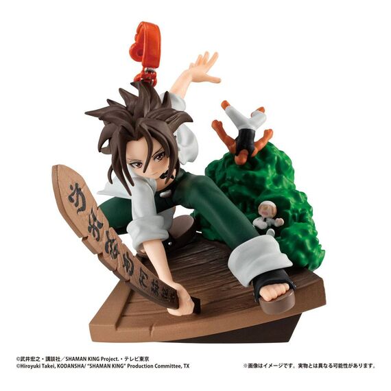 Zestaw 4 mini figurek Shaman King Petitrama Series Over Soul- Zdjęcie 8