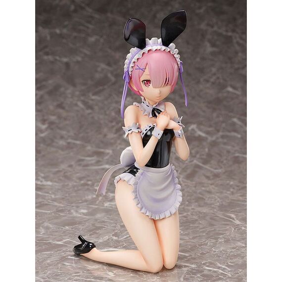 Figurka Re:ZERO - Starting Life in Another World 1/4 - Ram (Bare Leg Bunny Ver.)- Zdjęcie 4