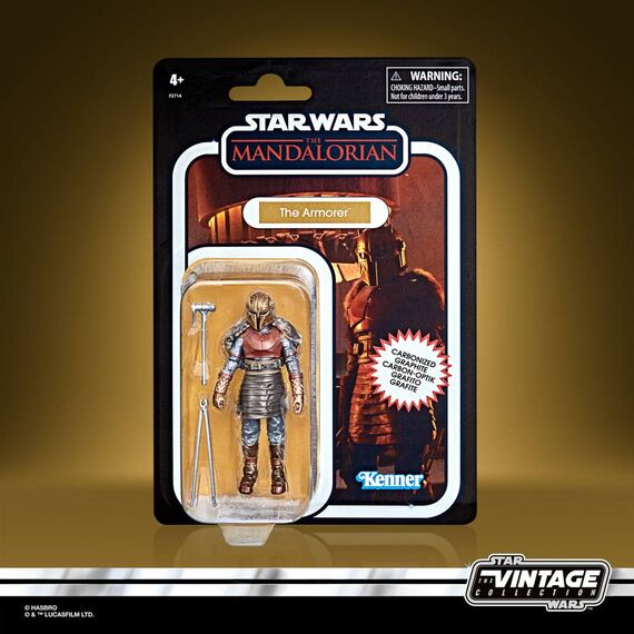 Figurka Star Wars The Mandalorian Vintage Collection Carbonized (2021) - The Armorer- Zdjęcie 8