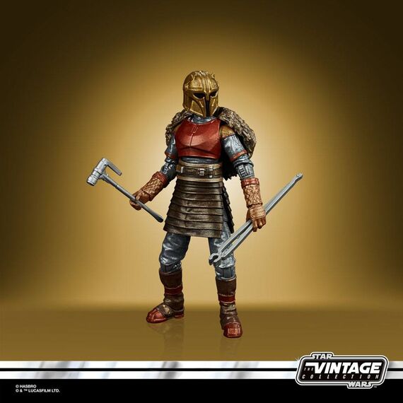 Figurka Star Wars The Mandalorian Vintage Collection Carbonized (2021) - The Armorer- Zdjęcie 5