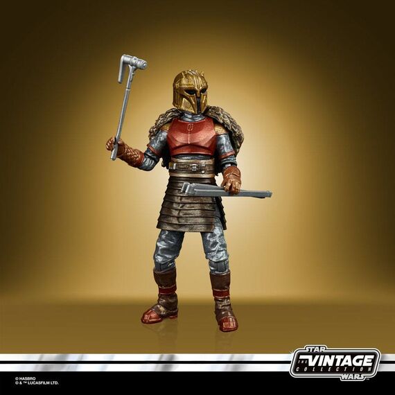 Figurka Star Wars The Mandalorian Vintage Collection Carbonized (2021) - The Armorer- Zdjęcie 7