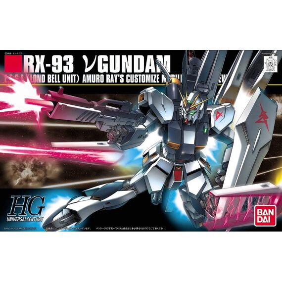Model figurki GUNDAM HGUC 1/144 - RX-93 Nu Gundam- Zdjęcie 4