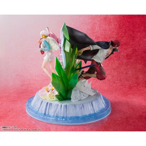Figurka One Piece Film: Red FiguartsZERO (Extra Battle) - Shanks & Uta- Zdjęcie 6