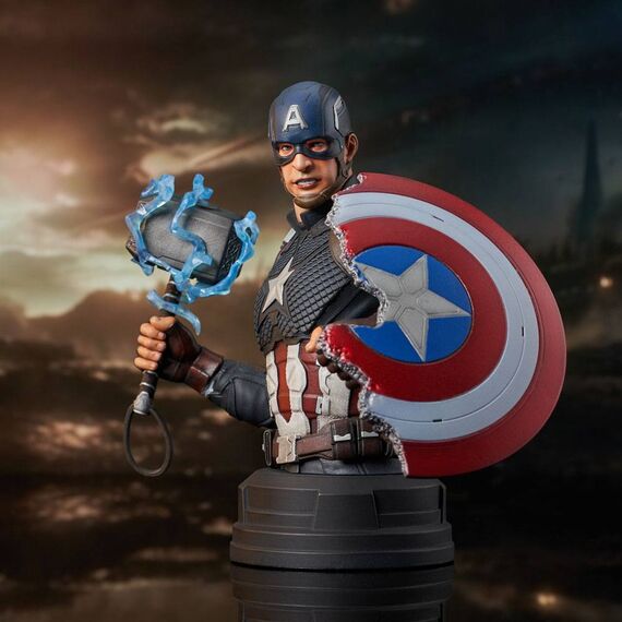 Popiersie Avengers: Endgame 1/6 - Captain America- Zdjęcie 2