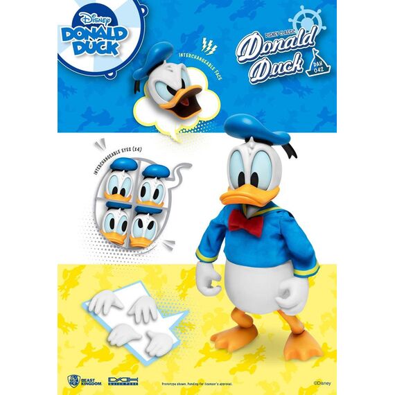 Figurka Disney Classic Dynamic 8ction Heroes 1/9 Donald Duck (Classic Version)- Zdjęcie 4
