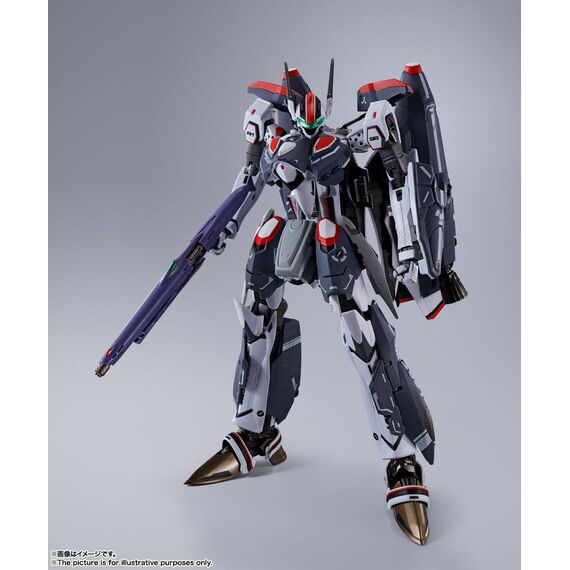 Figurka Macross Frontier DX Chogokin - VF-25F Super Messiah Valkyrie (Alto Saotome Custom) Revival Ver.- Zdjęcie 2