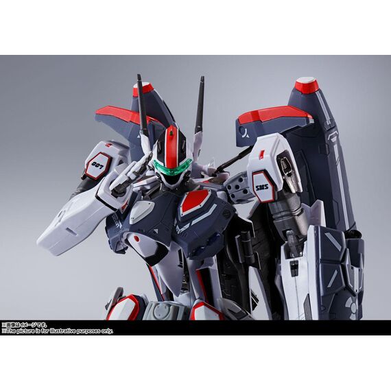 Figurka Macross Frontier DX Chogokin - VF-25F Super Messiah Valkyrie (Alto Saotome Custom) Revival Ver.- Zdjęcie 6