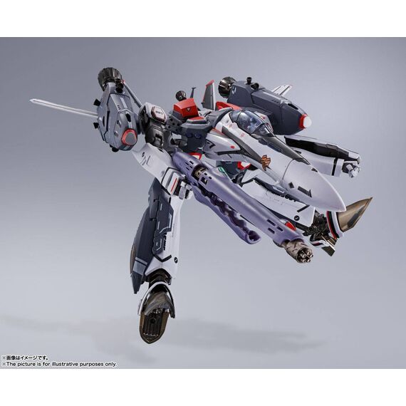 Figurka Macross Frontier DX Chogokin - VF-25F Super Messiah Valkyrie (Alto Saotome Custom) Revival Ver.- Zdjęcie 8