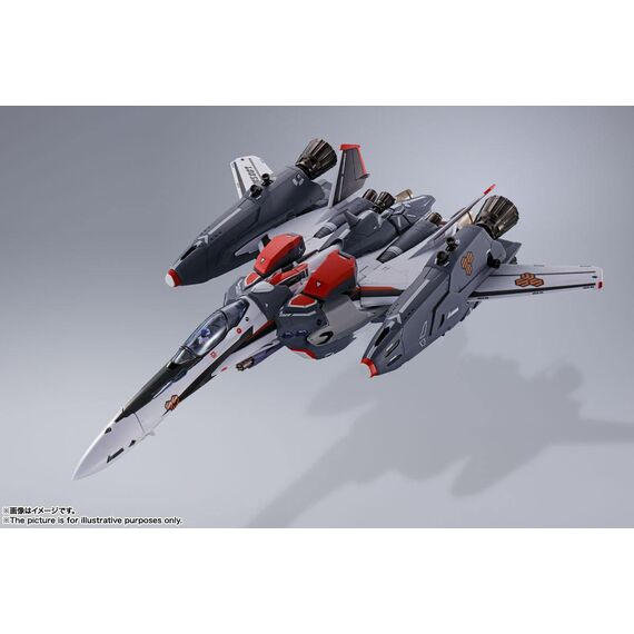 Figurka Macross Frontier DX Chogokin - VF-25F Super Messiah Valkyrie (Alto Saotome Custom) Revival Ver.- Zdjęcie 10