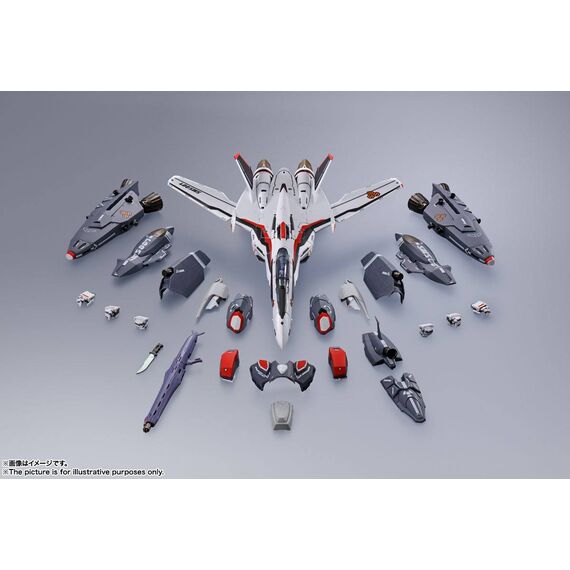 Figurka Macross Frontier DX Chogokin - VF-25F Super Messiah Valkyrie (Alto Saotome Custom) Revival Ver.- Zdjęcie 16