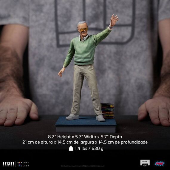 Figurka Marvel Art Scale 1/10 - Stan Lee (Legendary Years)- Zdjęcie 14