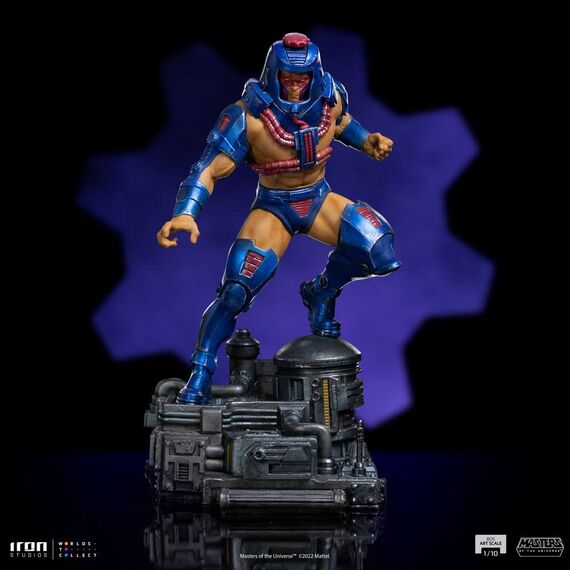 Figurka Masters of the Universe BDS Art Scale 1/10 - Man-E-Faces- Zdjęcie 12