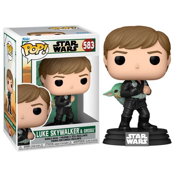 Figurka Star Wars The Book of Boba Fett POP! - Luke Skywalker & Grogu