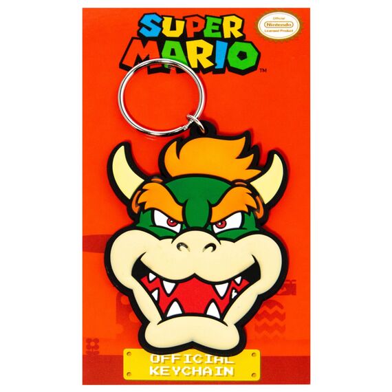 Brelok gumowy Super Mario - Bowser- Zdjęcie 3