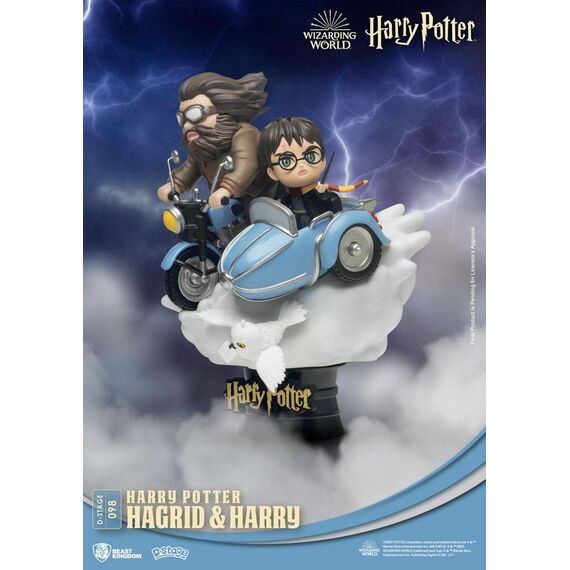 Figurka Harry Potter D-Stage - Hagrid & Harry (New Ver.)