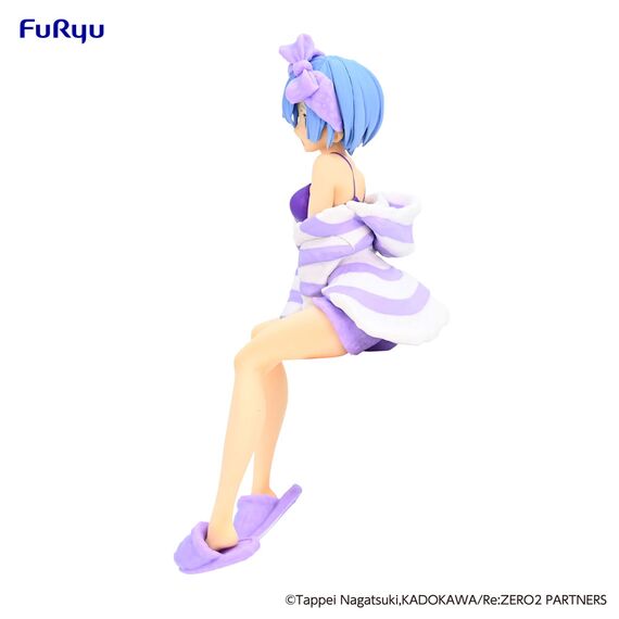 Figurka Re:Zero Noodle Stopper - Rem (Room Wear Purple Color Ver.)- Zdjęcie 3