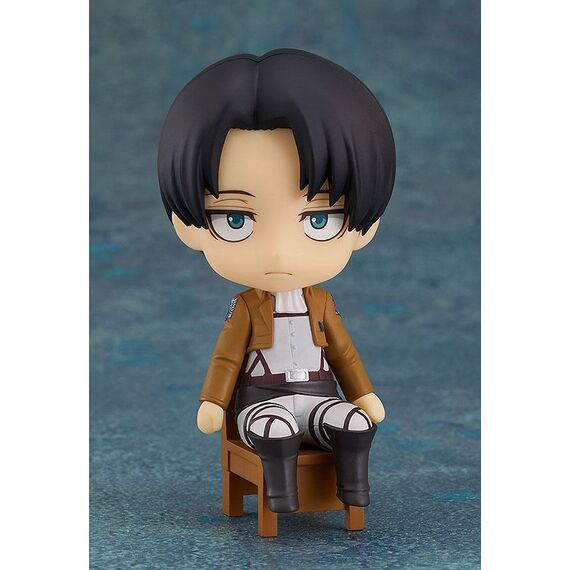 Figurka Attack on Titan Nendoroid Swacchao! - Levi- Zdjęcie 2