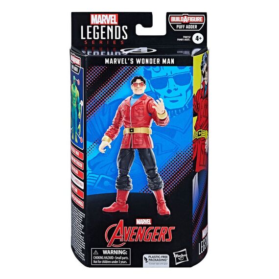 Figurka Marvel Legends - Marvel's Wonder Man (BAF Puff Adder)- Zdjęcie 3