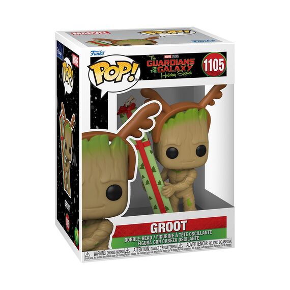 Figurka Guardians of the Galaxy Holiday Special POP! - Groot- Zdjęcie 2