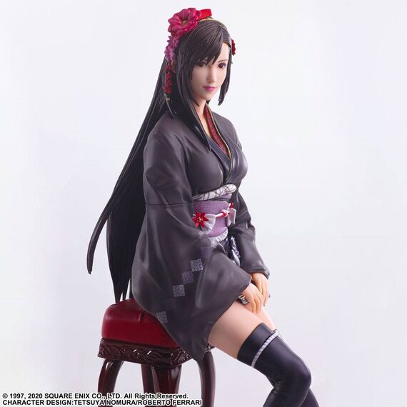 Figurka Final Fantasy VII Remake Static Arts Gallery - Tifa Lockhart Exotic Dress Ver.- Zdjęcie 8